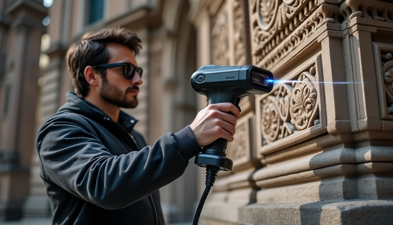 découvrez comment le scanner 3d portable révolutionne la numérisation du patrimoine architectural, offrant précision et mobilité pour la préservation des monuments historiques.