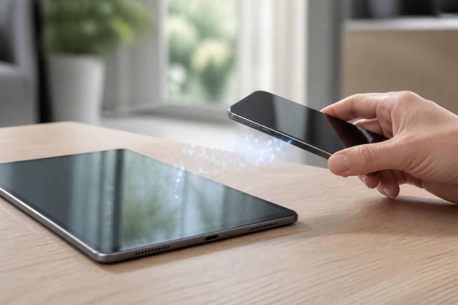 découvrez comment connecter facilement votre tablette et votre téléphone via bluetooth pour un transfert rapide et sans fil.