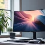 découvrez comment choisir un écran pc incurvé de 32 pouces en 2026 : résolution, fréquence, ergonomie et critères essentiels selon votre usage et votre budget.