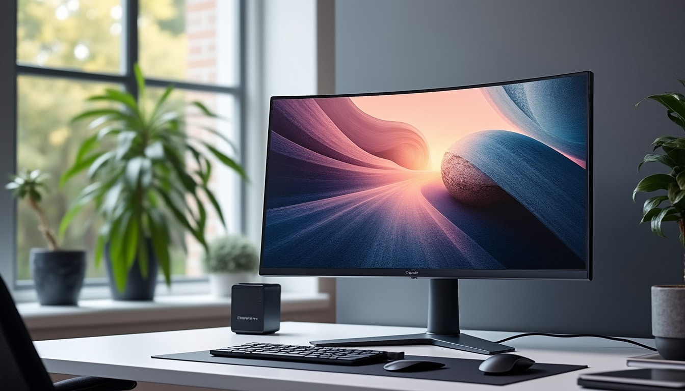 découvrez comment choisir un écran pc incurvé de 32 pouces en 2026 : résolution, fréquence, ergonomie et critères essentiels selon votre usage et votre budget.